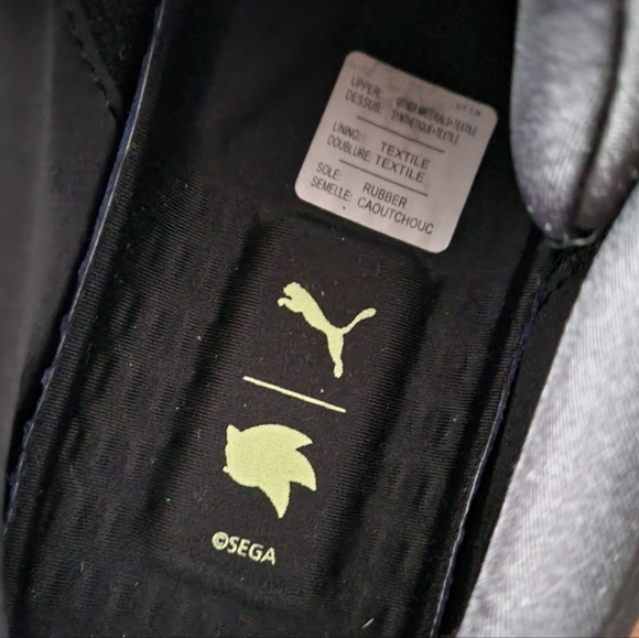 PUMA x Sega Sonic the Hedgehog RS-X³ sneakers for kids/women - Picture 8 of 9